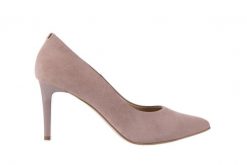 Czółenka Bayla-056 1816-140 Beżowy, Skora naturalna - 38. Brązowe czółenka damskie Bayla, bez wzorów, ze skóry, bez obcasa. W wyprzedaży za 179.10 zł.