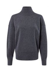 IPURI sweter z czystego kaszmiru Kobiety Kaszmir szary, XS. Szare golfy damskie IPURI, xs, bez wzorów, z kaszmiru, bez ramiączek. Za 599.95 zł.