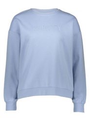 Vero Moda Bluza w kolorze błękitnym rozmiar: M. Niebieskie bluzy z nadrukiem damskie Vero Moda, m. Za 78.66 zł.