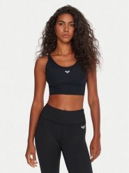 Roxy Biustonosz sportowy Heart Into It Attitude ERJKT04326 Czarny. Czarne biustonosze sportowe damskie Roxy, bez wzorów, z syntetyku. Za 209.99 zł.
