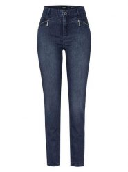 Rosner Dżinsy "Audrey" - Skinny fit - w kolorze granatowym rozmiar: 40/L30. Niebieskie jeansy damskie Rosner, z podwyższonym stanem. Za 188.40 zł.