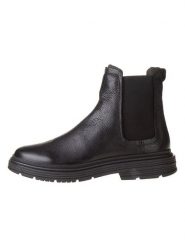 Clarks Skórzane sztyblety "Badbury" w kolorze czarnym rozmiar: 45. Czarne sztyblety męskie Clarks, bez zapięcia. Za 339.95 zł.