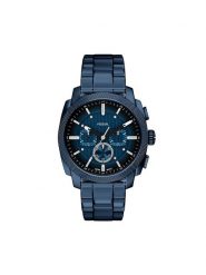 Fossil Zegarek Machine Chrono FS6167 Granatowy. Niebieskie, analogowe zegarki męskie Fossil, ze stali. Za 979.99 zł.