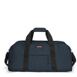 Torba podróżna Eastpak Station Plus. Niebieskie torebki klasyczne damskie Eastpak, bez wzorów, z denimu, duże, bez dodatków. Za 387.00 zł.