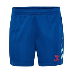 Szorty damskie Hummel Graphic Universe. Niebieskie szorty damskie HUMMEL, bez wzorów, sportowe. Za 100.50 zł.