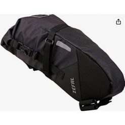 Wodoodporna torba na siodło Zefal Z Adventure r5 370x70/175x130 mm 5l. Torebki klasyczne damskie ZEFAL, bez wzorów, z materiału, duże, bez dodatków. Za 252.36 zł.