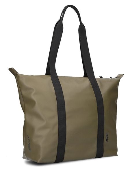 Zwei Shopper bag "Cargo CA150" w kolorze zielonym - 51 x 31 x 18 cm rozmiar: onesize. Zielone shopper bag damskie Zwei, bez wzorów, z materiału, na ramię, bez dodatków. Za 139.20 zł.