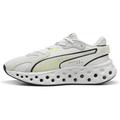 Buty sportowe Puma Softride. Białe buty sportowe na co dzień damskie Puma, z materiału, bez zapięcia. Za 490.00 zł.