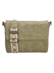 Beagles Torebka w kolorze khaki - 24 x 17 x 7 cm rozmiar: onesize. Brązowe torebki klasyczne damskie Beagles, bez wzorów, z materiału, bez dodatków. Za 82.99 zł.