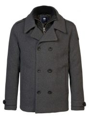 Petrol Industries Płaszcz przejściowy w kolorze antracytowym rozmiar: XL. Czarne płaszcze męskie Petrol Industries, xl, bez wzorów. Za 332.95 zł.