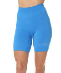 Spodnie do biegania 1/2 damskie Brubeck RUNNING FORCE. Niebieskie spodnie sportowe damskie Brubeck, l, z dzianiny, do biegania. Za 124.99 zł.