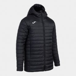 Kurtka sportowa męska Urban V Anorak Jacket. Czarne kurtki treningowe męskie Joma, m, bez wzorów, z nylonu, do biegania. Za 219.99 zł.