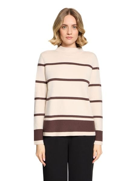 Betty Barclay Sweter w kolorze beżowym rozmiar: 38. Brązowe golfy damskie Betty Barclay, bez wzorów, bez ramiączek. Za 224.95 zł.