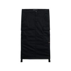 Spódnica midi cargo damska Superdry. Czarne spódniczki damskie Superdry., bez wzorów, midi. Za 349.55 zł.