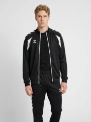 Bluza dresowa zapinana na zamek błyskawiczny Hummel Core 2.0. Białe bluzy sportowe damskie HUMMEL, s, bez wzorów, z dresówki, bez ramiączek, bez kaptura. Za 226.00 zł.