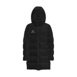 Długa kurtka puchowa Erima. Czarne kurtki męskie Erima, m, bez wzorów, z puchu, bez kaptura. W wyprzedaży za 326.50 zł.