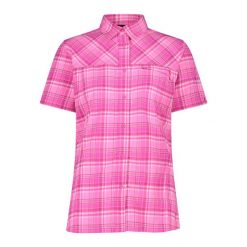 Koszula damska turystyczne CMP 34S5756. Czerwone koszule damskie CMP, m, bez wzorów, sportowe, bez kołnierzyka, bez ramiączek. Za 310.25 zł.