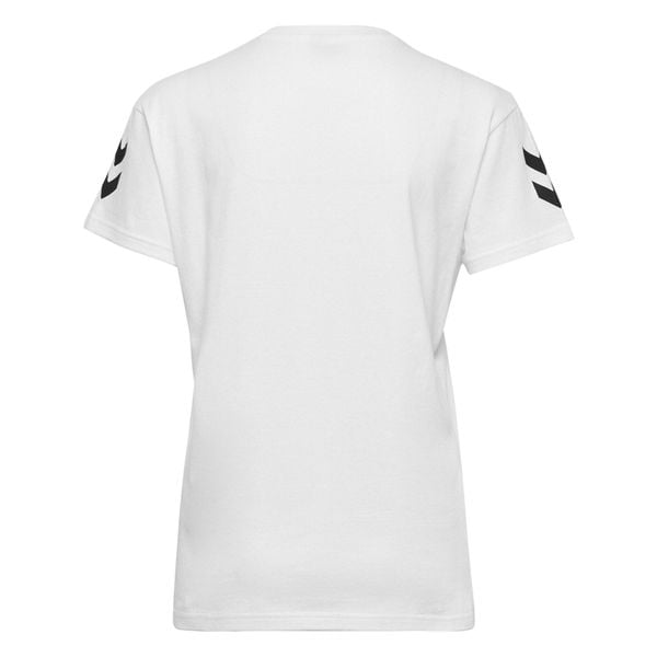 Koszulka sportowa z krótkim rękawem damska Hummel hmlGO cotton. Czerwone bluzki sportowe damskie HUMMEL, s, bez wzorów, z bawełny, bez ramiączek. Za 39.69 zł.