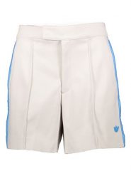 Adidas Szorty "Blue Version" w kolorze kremowo-niebieskim rozmiar: 34. Brązowe szorty damskie Adidas, bez wzorów. Za 118.56 zł.