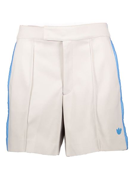 Adidas Szorty "Blue Version" w kolorze kremowo-niebieskim rozmiar: 34. Brązowe szorty damskie Adidas, bez wzorów. Za 131.12 zł.