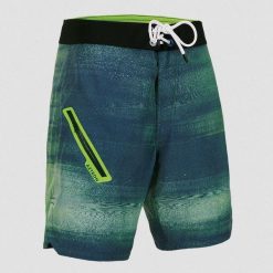 Spodenki szorty do sportów wodnych UV męskie Aztron Stardust Green. Zielone szorty męskie Aztron, z elastanu, bez kołnierzyka. Za 125.00 zł.