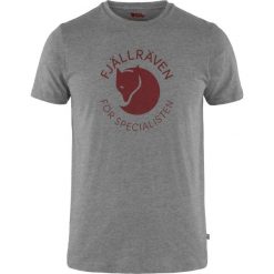 Koszulka turystyczna męska Fjallraven Fox T-shirt. Żółte t-shirty męskie Fjällräven, m, bez wzorów, z bawełny, bez kołnierzyka. Za 167.99 zł.