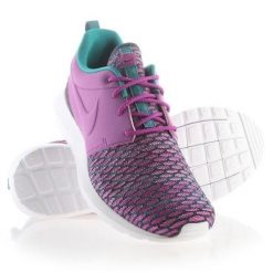 Buty Nike Roshe Nm Flyknit Prm M 746825-500 fioletowe. Fioletowe buty sportowe na co dzień męskie z materiału, bez zapięcia, Nike Roshe. Za 744.13 zł.