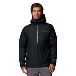 Kurtka sportowa męska Inner Limits Insulated Jacket. Czarne kurtki treningowe męskie Columbia, m, bez wzorów, z materiału, trekkingowe. Za 699.99 zł.