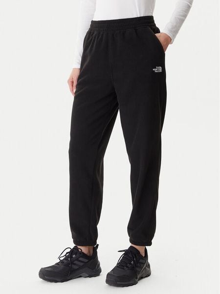 The North Face Spodnie dresowe Glacier NF0A8DQR Czarny Regular Fit. Czarne spodnie dresowe damskie The North Face, xl, bez wzorów, z dresówki. Za 249.99 zł.