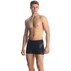 Bokserki pływackie męskie Aqua Speed William. Czarne kąpielówki męskie Aqua-Speed, m, bez wzorów, do pływania. Za 64.99 zł.