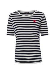 Franco Callegari Koszulka Kobiety Bawełna niebieski, L. Niebieskie t-shirty damskie Franco Callegari, l, bez wzorów, z bawełny, bez kołnierzyka. Za 99.95 zł.