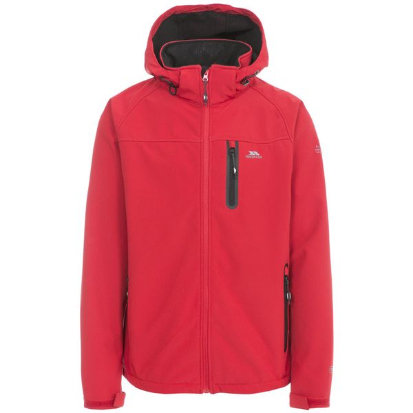 Trespass Accelerator Ii - Męski Softshell Jkt Red. Czerwone kurtki softshell damskie Trespass, m, bez wzorów, z softshellu, bez kaptura. Za 334.99 zł.