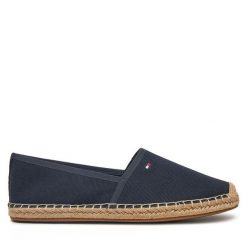 Espadryle Tommy Hilfiger. Niebieskie espadryle damskie Tommy Hilfiger, bez wzorów, bez obcasa. Za 159.99 zł.