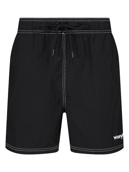 Wrangler Szorty kąpielowe "Lima" w kolorze czarnym rozmiar: L. Czarne szorty sportowe męskie Wrangler, l, outdoorowe. Za 118.84 zł.
