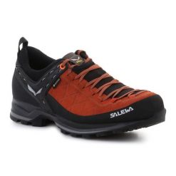 Buty Salewa Ms Mtn Trainer 2 Gtx 61356-7519 czarne. Czarne buty trekkingowe męskie z gore-texu, przed kostkę, bez zapięcia, trekkingowe, gore-tex. Za 1,083.18 zł.