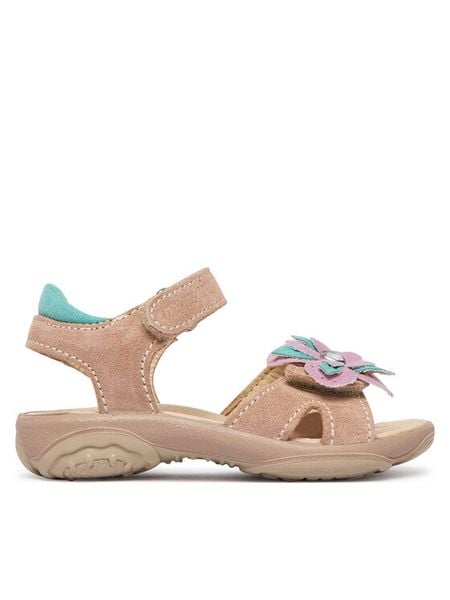 Primigi Sandały 1383677 M Różowy. Czerwone sandały dziewczęce Primigi, ze skóry, bez zapięcia. Za 209.99 zł.