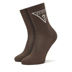 Skarpety długie Guess. Brązowe skarpetki damskie Guess, z aplikacjami. Za 59.99 zł.