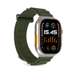 Pasek Extreme do Apple Watch. Brązowe paski męskie PURO, bez wzorów, z materiału, sportowe. Za 52.70 zł.