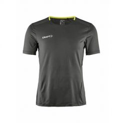 Koszulka sportowa męska Craft 1912753995000. Szare t-shirty sportowe męskie Craft, m, z poliesteru, bez ramiączek, rowerowe. Za 262.00 zł.