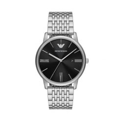 Zegarek Emporio Armani. Szare zegarki męskie Emporio Armani, srebrne. Za 1,189.00 zł.