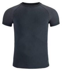 T-shirt Odlo manches courtes Performance Light ECO. Czarne t-shirty męskie Odlo, l, bez wzorów, z materiału, bez kołnierzyka. Za 238.15 zł.