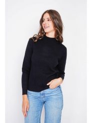 William de Faye Sweter w kolorze czarnym rozmiar: 34. Czarne golfy damskie William De Faye, bez wzorów, bez ramiączek. Za 117.73 zł.