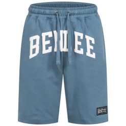 Szorty Benlee Amherst. Białe szorty męskie Benlee, z aplikacjami, z bawełny, sportowe. Za 172.00 zł.