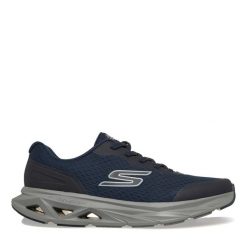 Skechers buty męskie sneakersy Glide-Step Vortex wygodne granatowe (221041/NVY). Niebieskie buty trekkingowe męskie Skechers, bez zapięcia, trekkingowe. Za 259.00 zł.