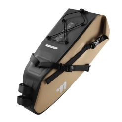 Torba na rower wodoodporna kieszeń do przechowywania. Brązowe torebki klasyczne damskie WEST BIKING, bez wzorów, z materiału, bez dodatków. Za 279.60 zł.