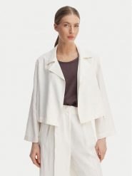 Marella Koszula Palchi 2613041015 Écru Regular Fit. Koszule damskie Marella, bez wzorów, ze lnu, bez kołnierzyka, bez ramiączek. Za 1,269.00 zł.