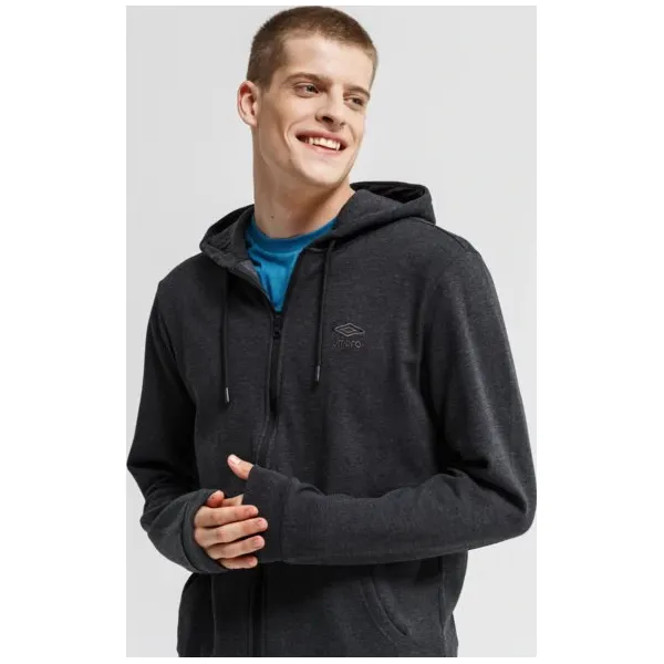 Umbro Bluza Rozpinana Z Kapturem Basil , szary, rozmiar M. Szare bluzy z kapturem męskie Umbro, m, z bawełny. W wyprzedaży za 79.99 zł.