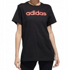 Adidas koszulka Kobieta t-shirt bluzka sportowa bawełniana roz. XXS. Czarne bluzki sportowe damskie Adidas, xxs, z bawełny, bez kołnierzyka, bez ramiączek. Za 66.00 zł.