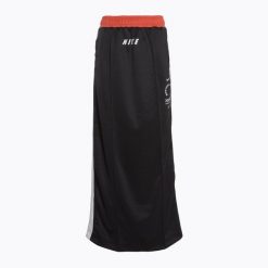 Spódnica damska Nike Sportswear. Czarne spódniczki damskie Nike, bez wzorów. Za 289.99 zł.