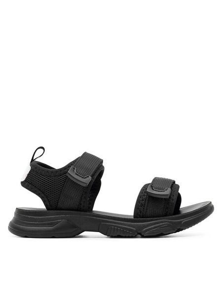 Nelli Blu Sandały CSS20397-02 Czarny. Czarne sandały dziewczęce Nelli Blu, z materiału, bez zapięcia. Za 89.99 zł.